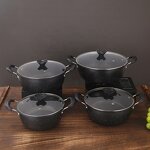 Soup Pot Factory - OEM Non-Stick Metal Double-Ear Steamer