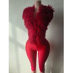Jumpsuit Women Manufacturer - Crochet Halter Backless Bodycon Flare