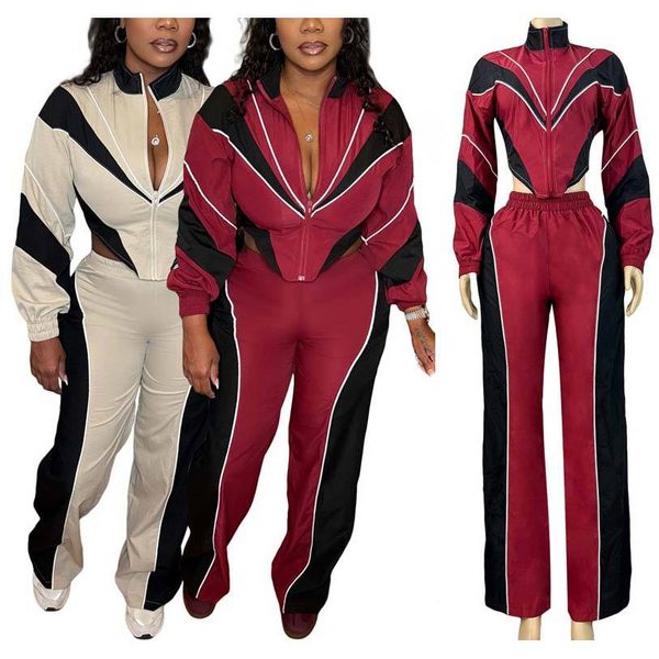 Skirt Set Women Manufacturer - Spring Rhinestones Print Crop Top