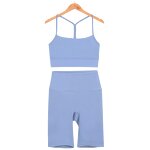 Sports Set Women Factory - Y Shape Bra Skirt Set Tank Top