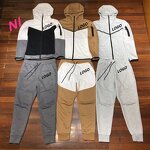 Tracksuits Men Manufacturer - Slim Fit Tech Fleece Zip up 2 Piece
