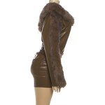 Denim Skirt Manufacturer - Stretch Irregular Embroidered Patch Midi