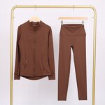 Sports Set Women Factory - Naked Feel Breathable Vest Biker Shorts