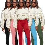 Sport Tracksuit Women Manufacturer - Custom Colorblock Hoodies Pants