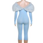 Jumpsuit Women Manufacturer - Autumn Winter Fur Collar V Neck