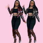 Jacket Women Manufacturer - 2025 Classic Black Single Breasted PU