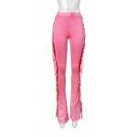 Slippers Women Manufacturer - Fluffy Faux Mongolian Goat Hair Slides