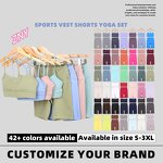 Sports Set Women Factory - Y Shape Bra Skirt Set Tank Top