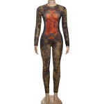 Denim Jumpsuit Factory - 2025 Summer Lapel Single Breasted Backless