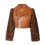 Varsity Jacket Women Factory - 2025 Cropped Letterman Baseball Bomber