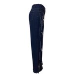 Cargo Pants Women Manufacturer - 2025 Detachable Snap Button Denim