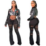 Jacket Women Manufacturer - Autumn Embroidered Short Baseball Coat