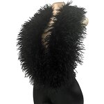Jumpsuit Women Factory - 2025 Autumn Furry Patchwork Slimming