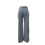 Cargo Pants Women Manufacturer - 2025 Detachable Snap Button Denim