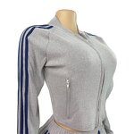 Tracksuit Women Factory - Spring Color Block Zipper Jacket Leggings