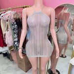 Party Dress Manufacturer - 2025 Leopard Print Backless Bow Sleeveless