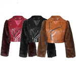 Varsity Jacket Women Factory - 2025 Cropped Letterman Baseball Bomber