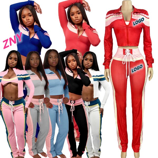 Two Piece Sets Women Factory - Luxury Scarf Top Shiny Shorts