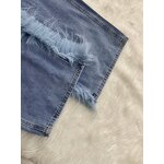 Cargo Jeans Women Factory - Custom Breathable Flat Front Ripped