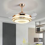 Ceiling Fan Chandelier Factory - 2024 New Inverter LED Invisible Integrated