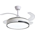 LED Fan Lamp Manufacturer - Integrated Iron Body DC Motor Invisible