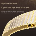 Crystal Chandelier Manufacturer - Modern Simple Remote 3000K Large Empty