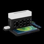 Wireless Charger Table Lamp Factory - Original 15W Type-C Fast-Charging ABS