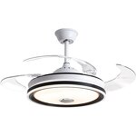 Ceiling Fan Lamp Manufacturer - Music LED Light AC Invisible Design