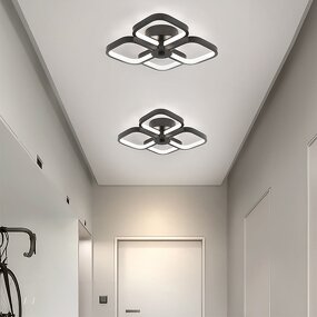 LED Downlight Factory - Simple Aluminum Base 6000K CCT Corridor Entrance