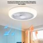 LED Ceiling Fan Factory - Lightweight Round Remote Silent DC Motor