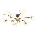 LED Ceiling Lights Manufacturer - Nordic Post-Modern Golden Multi-Head