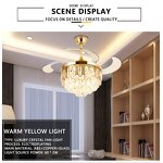 Garden Lamp Fan Manufacturer - Minimalist Nordic 5 Blades 42 Inch Remote