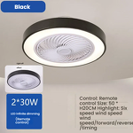 LED Ceiling Fan Manufacturer - Round Quiet DC Motor 3 5 Blades Remote