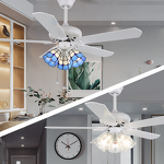 Wood Ceiling Fan Manufacturer - American Minimalism Reverse Ultra-Quiet DC