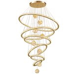 Crystal Chandelier Factory - Luxury Villa Living Room Duplex Easy Hanging