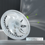 LED Ceiling Light Fan Manufacturer - White Mini Eye Protection 3 Speed
