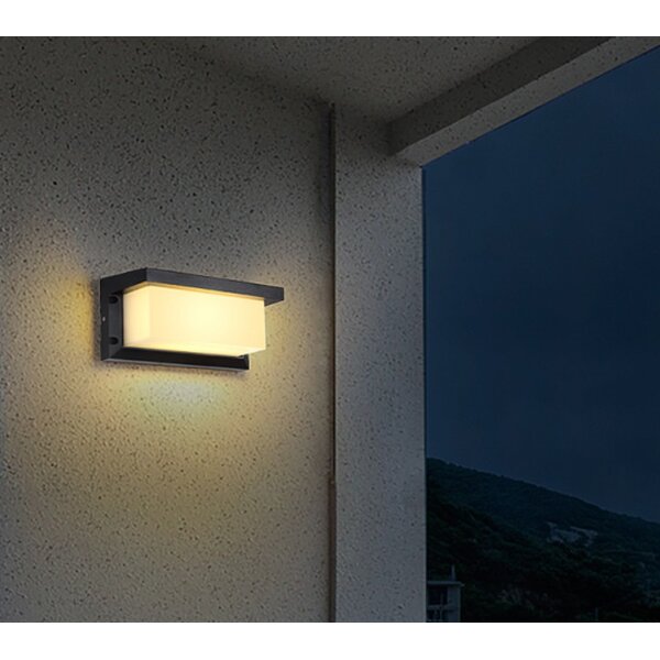 Outdoor Wall Lamp Manufacturer - IP65 Waterproof Aluminum LED 3000K Upper Lower