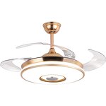 Ceiling Fan Factory - Nordic Style Invisible Smart Control Chandelier