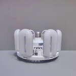 Ceiling Fan with Light Factory - Modern 5U-Shape Foldable ABS LED Remote