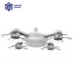 LED Ceiling Fan Factory - Modern Lantern Drone Remote 3 Gears Silent