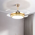 Ceiling Fan Chandelier Factory - 2024 New Inverter LED Invisible Integrated
