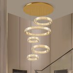 Crystal Chandelier Manufacturer - Modern Simple Remote 3000K Large Empty