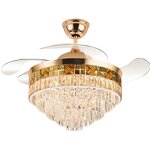 LED Ceiling Fan Factory - Nordic Modern Chandelier Remote Control
