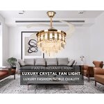 Fan Light Manufacturer - 2024 New 42 Inch Invisible Simple Modern Soft