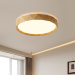 LED Ceiling Lights Manufacturer - Vintage Retro Wood Grain Eye Protecting
