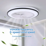LED Ceiling Light Factory - Dimmable Built-in Fan Remote Modern Design