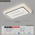 Bladeless Ceiling Light Manufacturer - Full Spectrum LED DC Acrylic Remote
