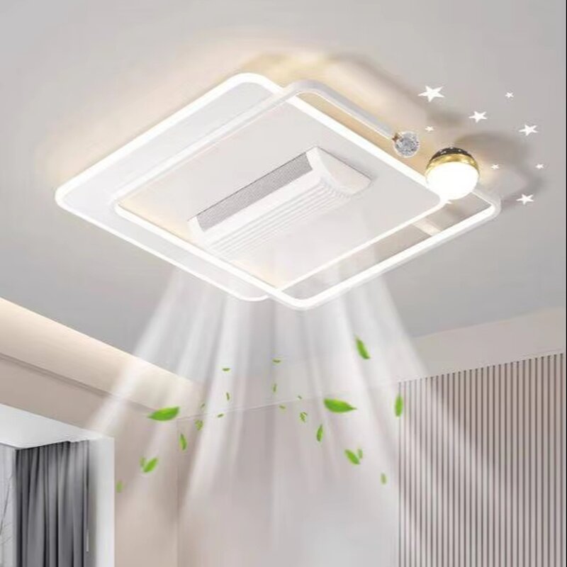 LED Silent Fan Light Factory - Remote Control Three-Color Anti-Flicker