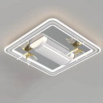 LED Ceiling Fan Manufacturer - Residential Dimmable DC Motor Remote Acrylic