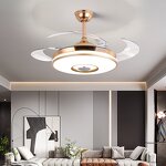 Ceiling Fan Factory - Nordic Style Invisible Smart Control Chandelier